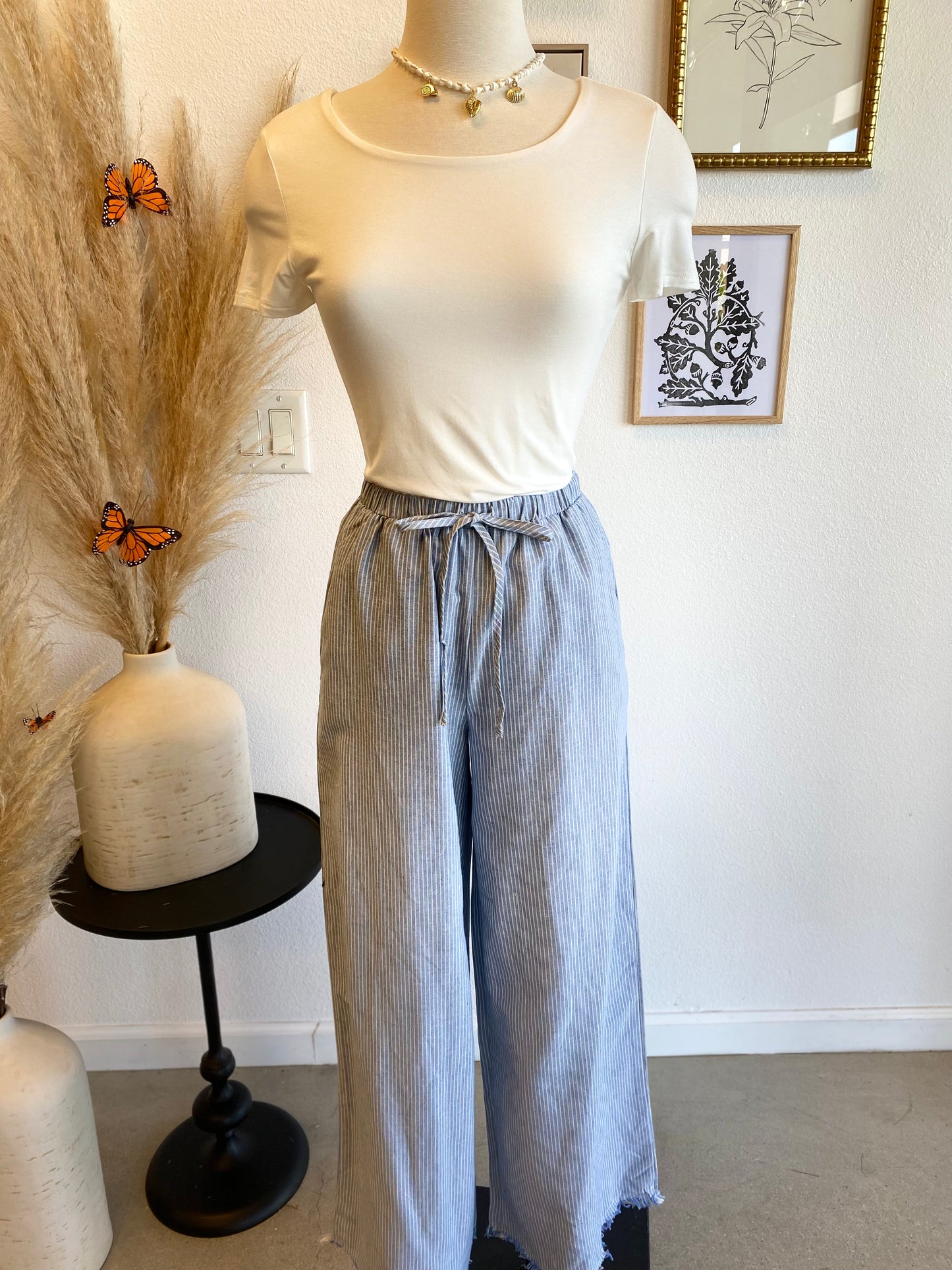 Blue Skies Linen Pant