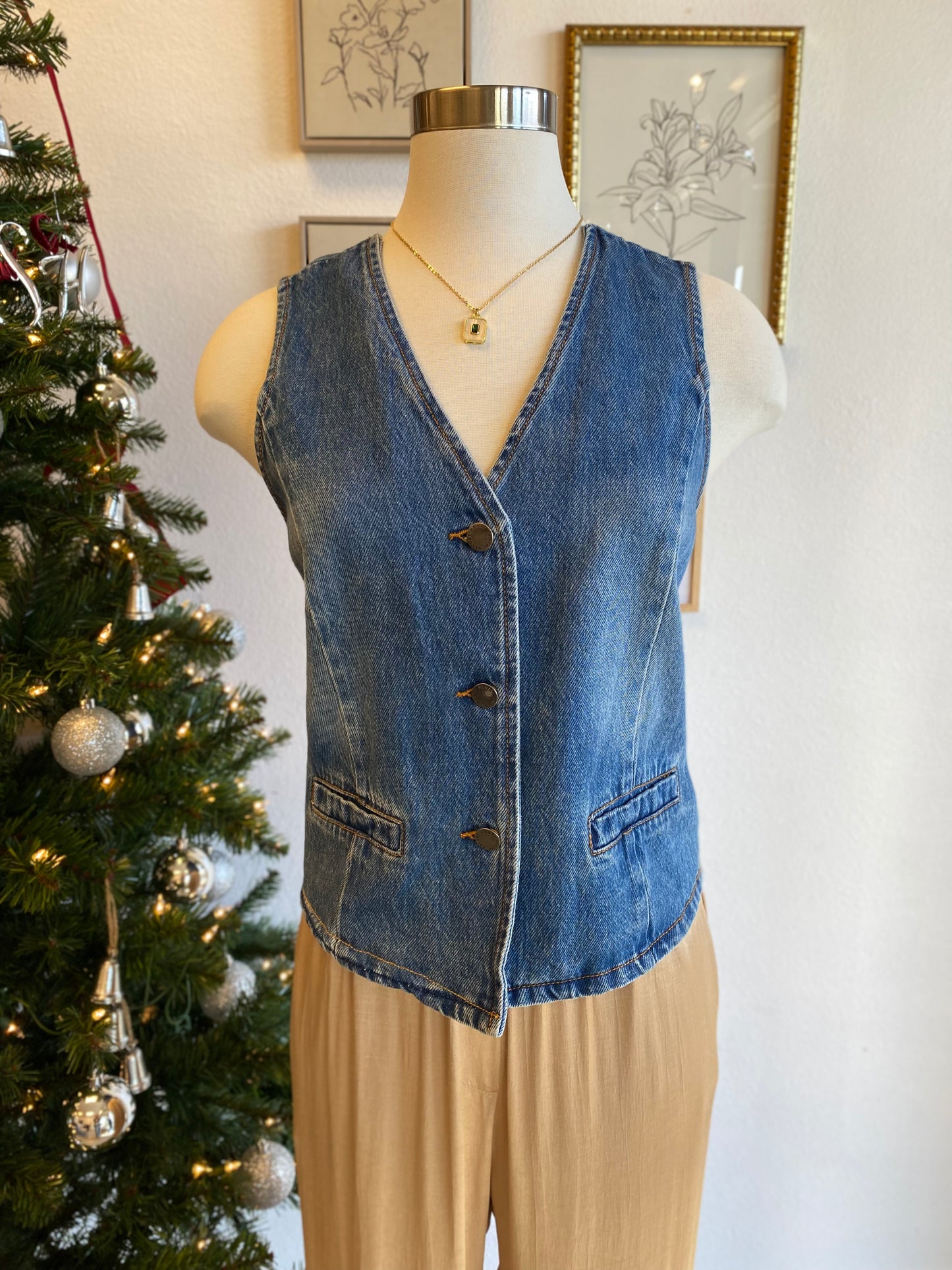 Dolly Denim Vest