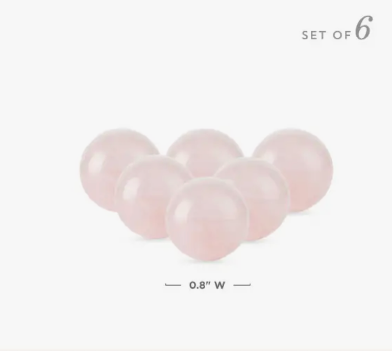 Rose Quartz Wine Gems