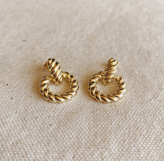 Croissant Drop Earrings