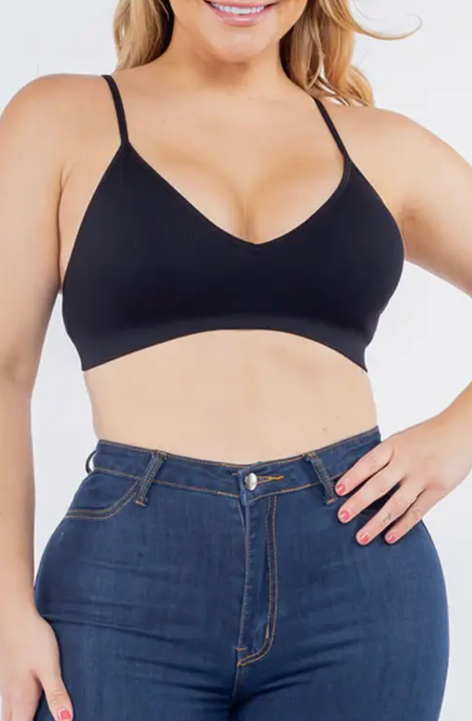 Ribbed Bralette Curve