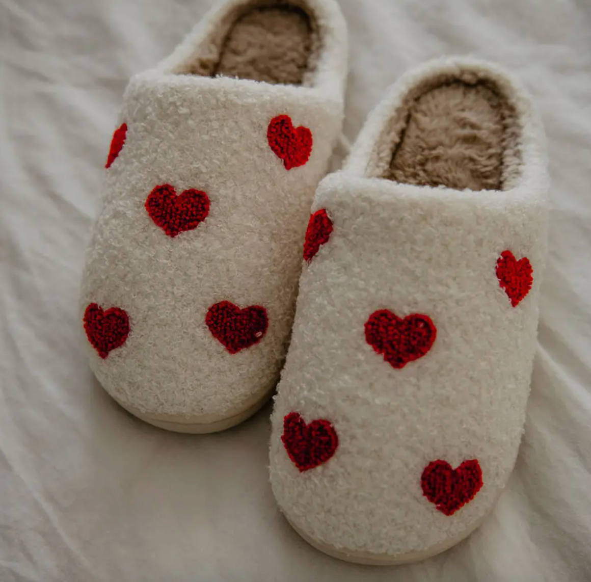 Mini Heart Slippers