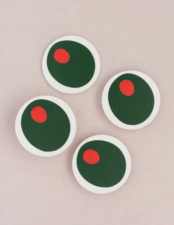 Olive Coasters