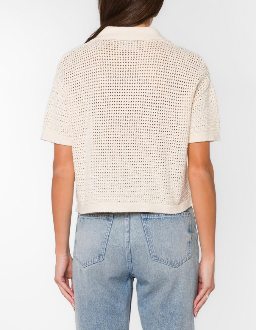 Oat Latte Knit Top