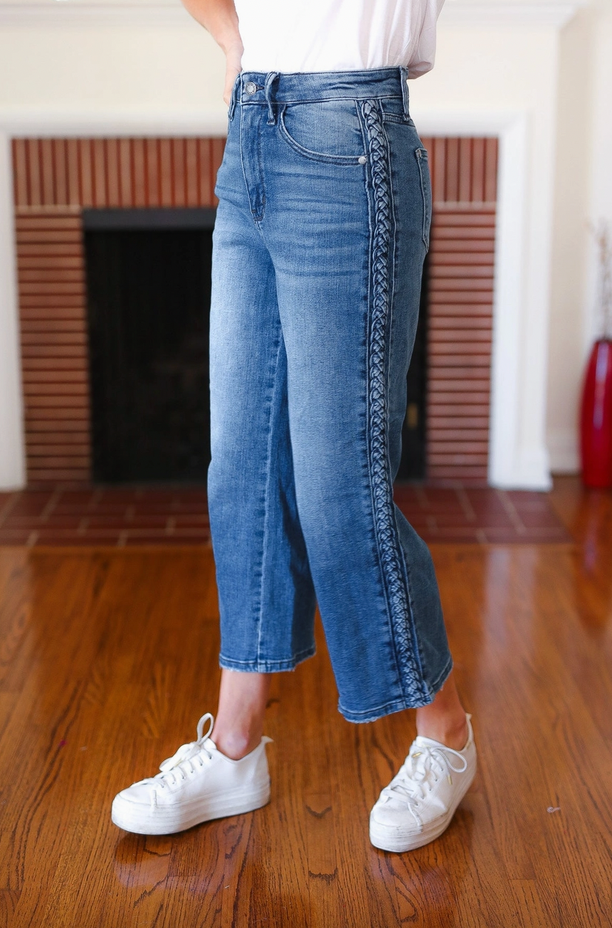 Judy Braided Jeans