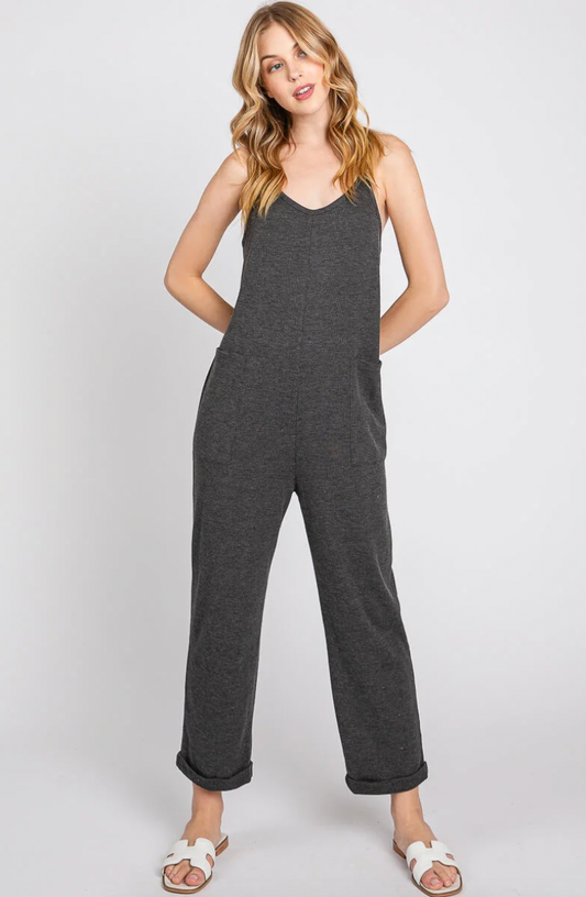 Waffle Jumpsuit