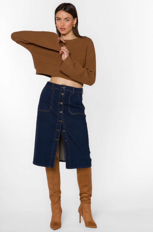 Iris Denim Skirt