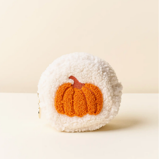 Mini Teddy Pumpkin Pouch