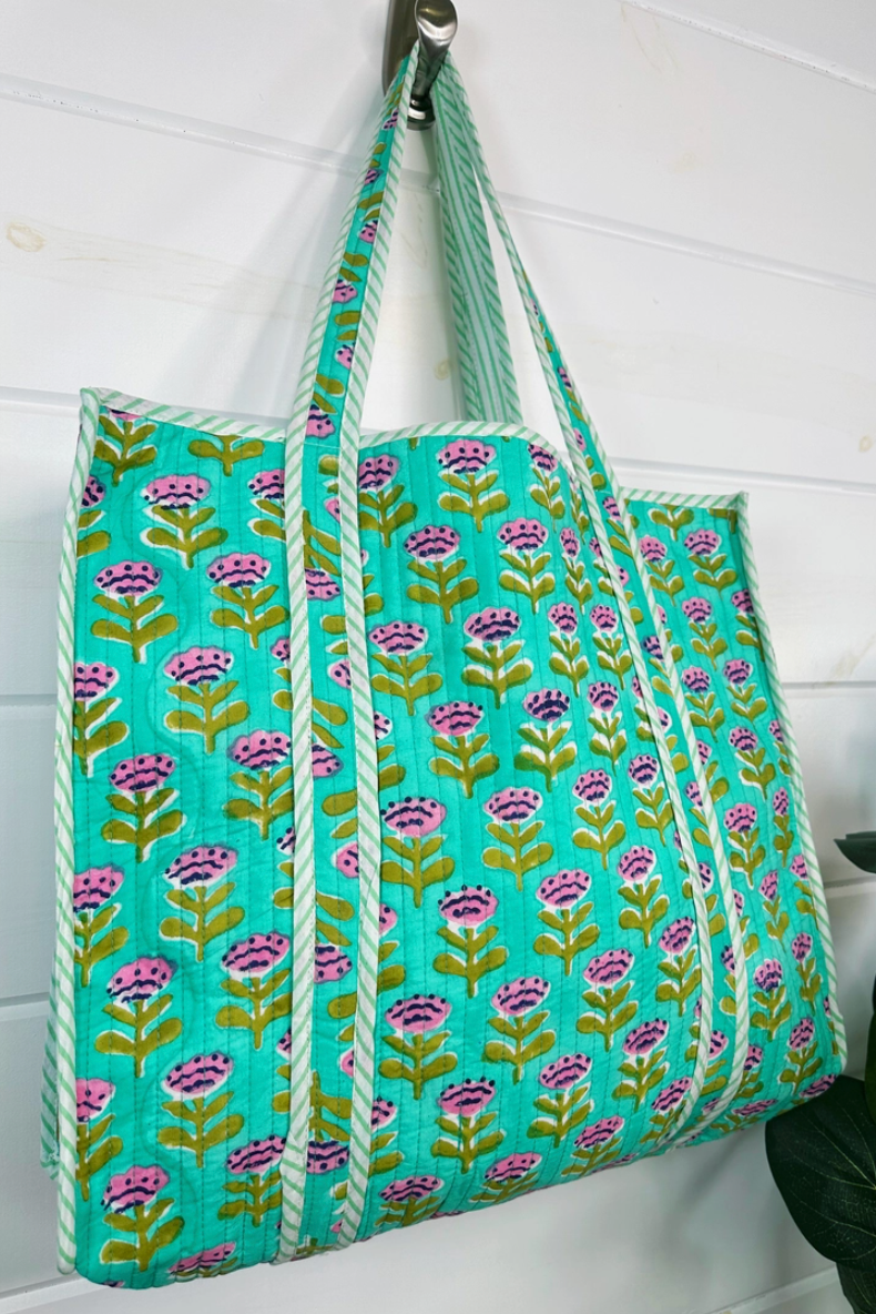 Quilted Tote Bag