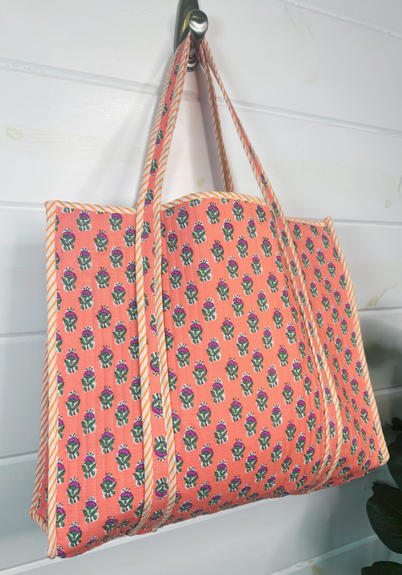 Quilted Tote Bag