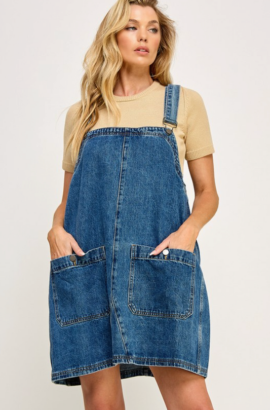 Maddie Overall Dress