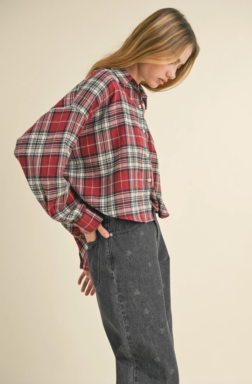 Jane Cropped Flannel