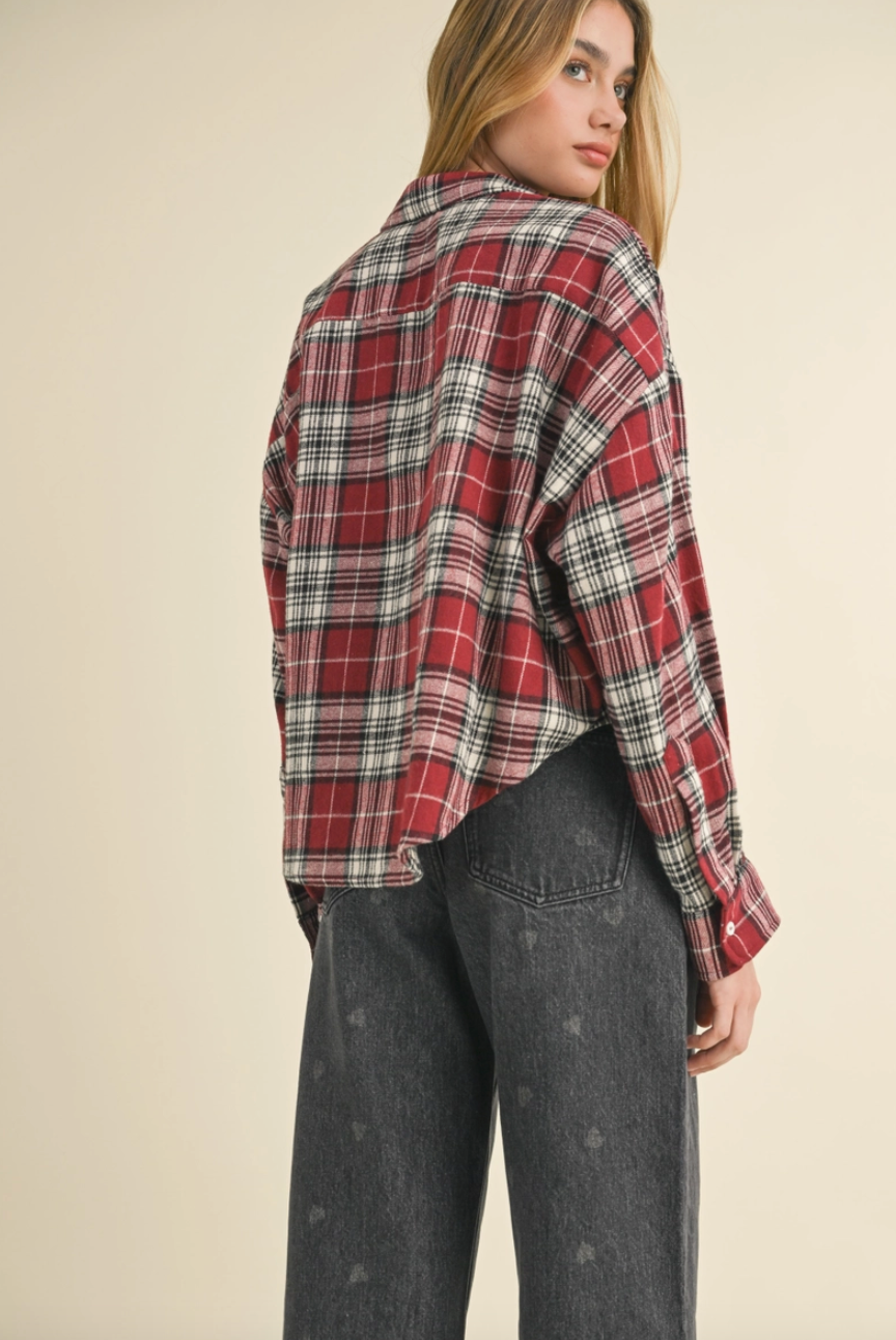 Jane Cropped Flannel